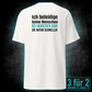 Ich beleidige keine Menschen, Unisex T-Shirt Rücken