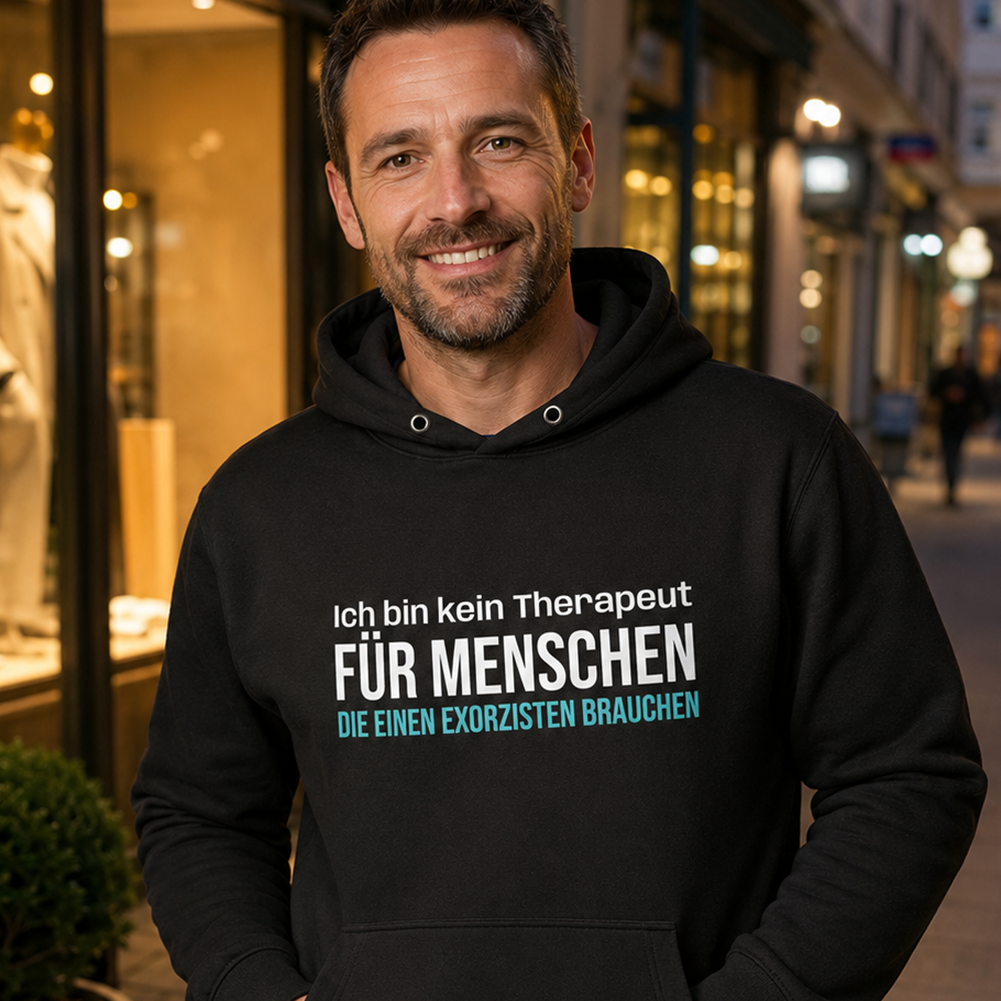 Ich bin kein Therapeut, Unisex Hoodie