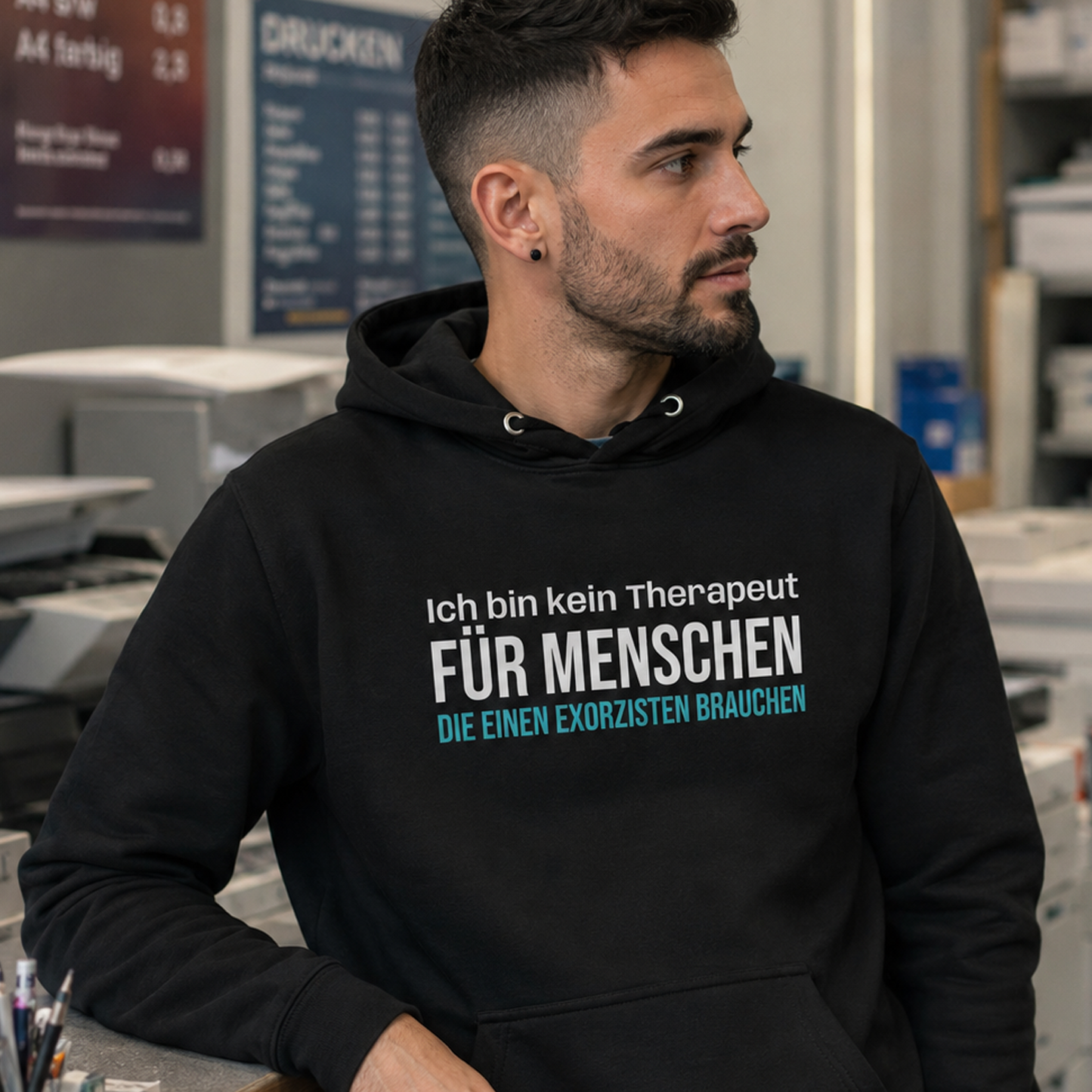 Ich bin kein Therapeut, Unisex Hoodie