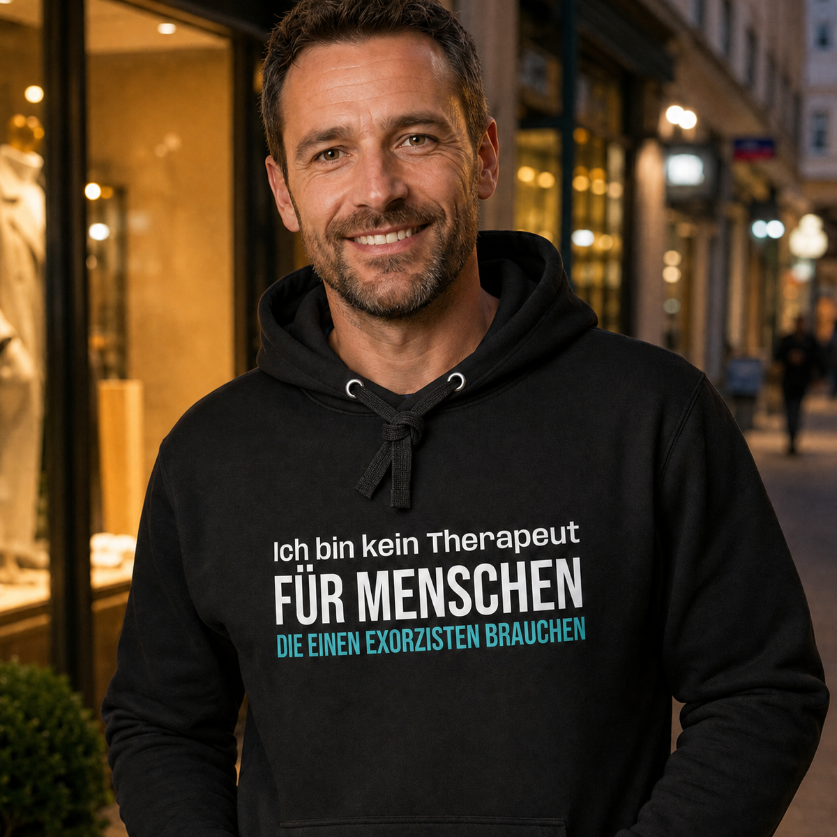 Ich bin kein Therapeut, Unisex Hoodie