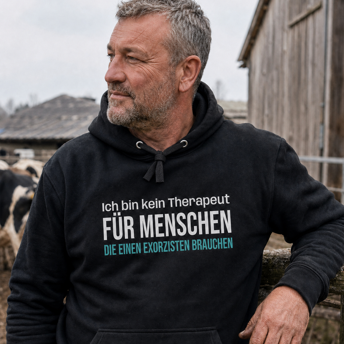 Ich bin kein Therapeut, Unisex Hoodie