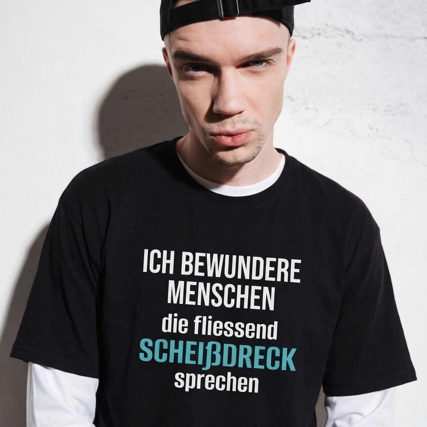 Ich bewundere Menschen, Unisex T-Shirt
