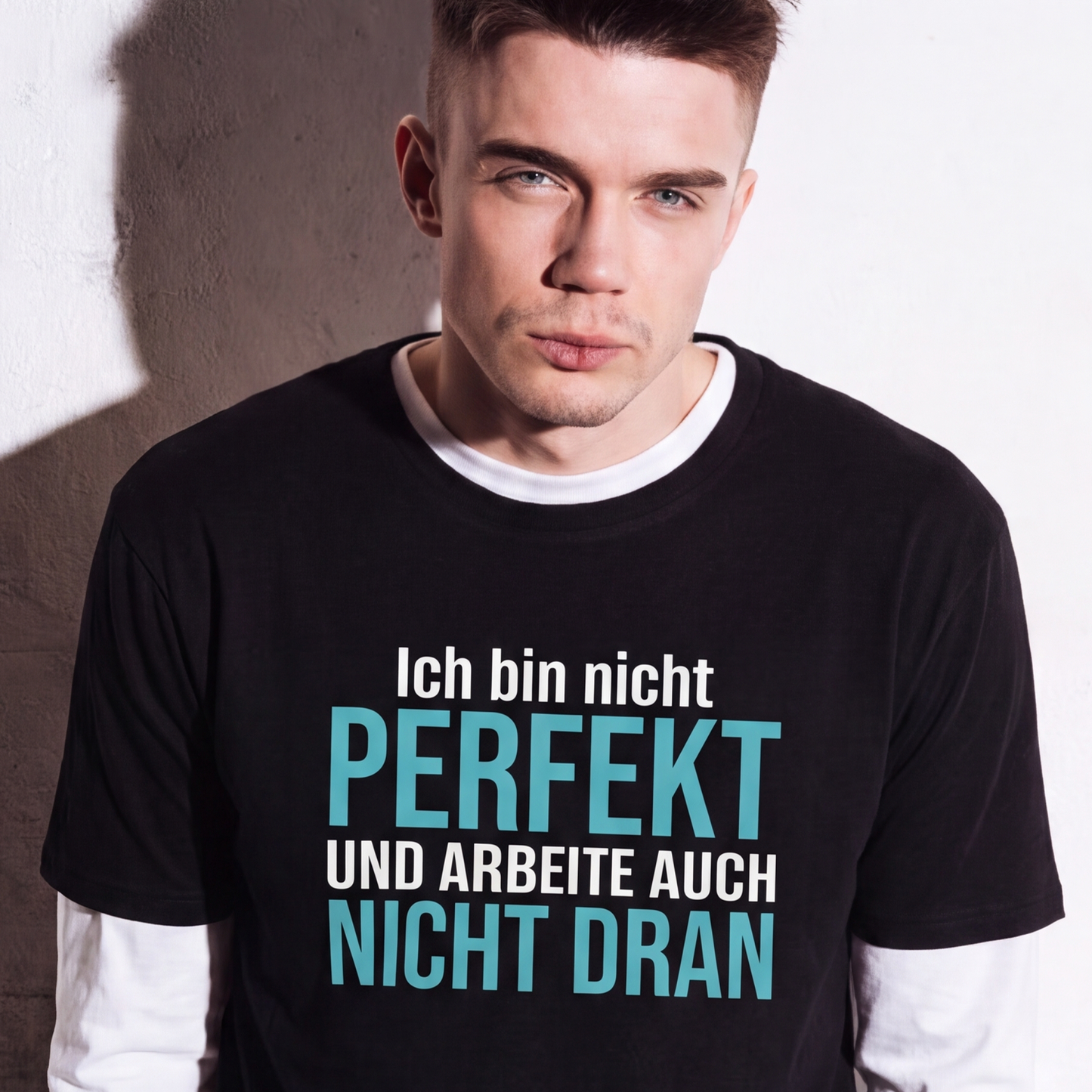 Ich bin nicht perfekt, Unisex T-Shirt