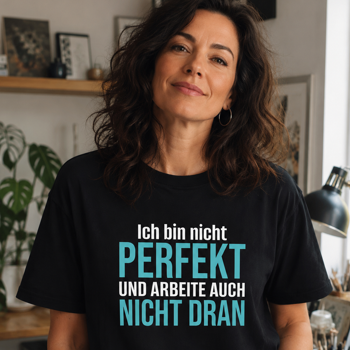Ich bin nicht perfekt, Unisex T-Shirt