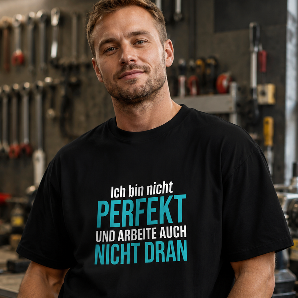 Ich bin nicht perfekt, Unisex T-Shirt