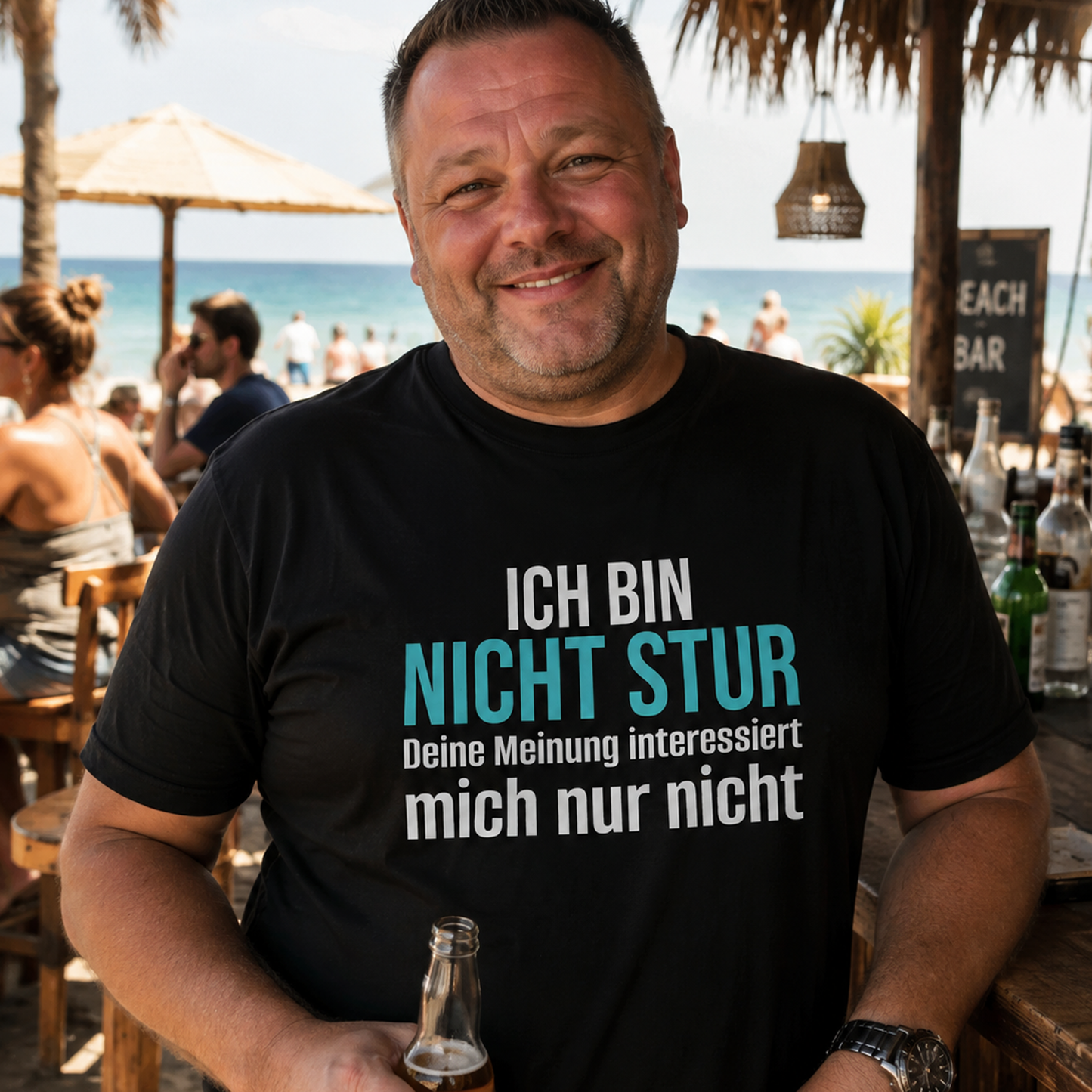 Ich bin nicht stur, Unisex T-Shirt