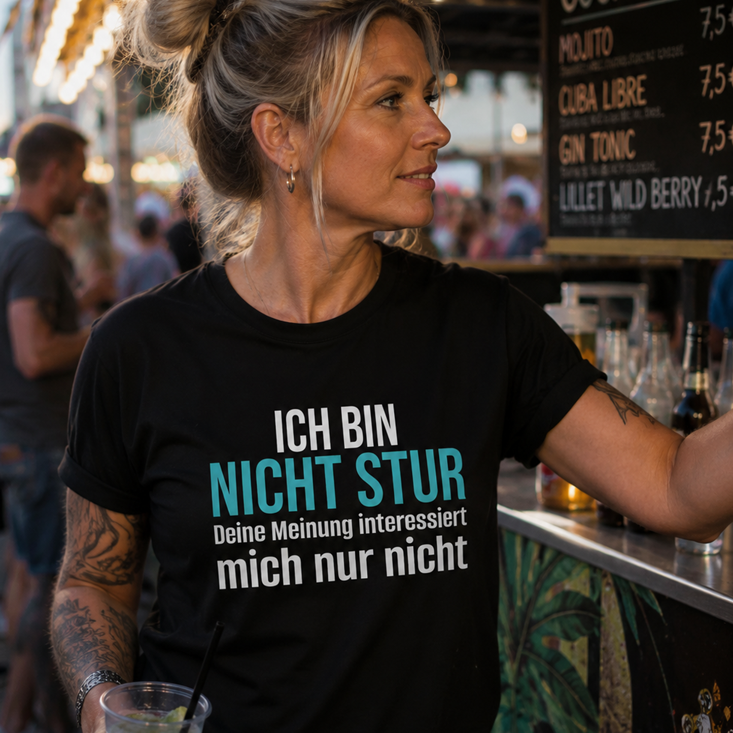 Ich bin nicht stur, Unisex T-Shirt