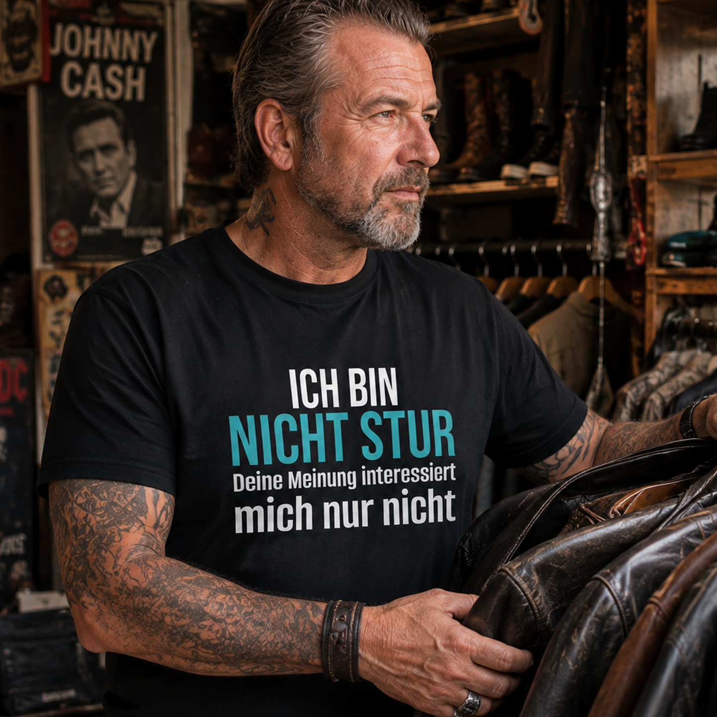 Ich bin nicht stur, Unisex T-Shirt