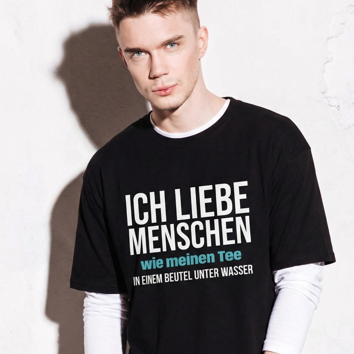 Ich liebe Menschen, Unisex T-Shirt
