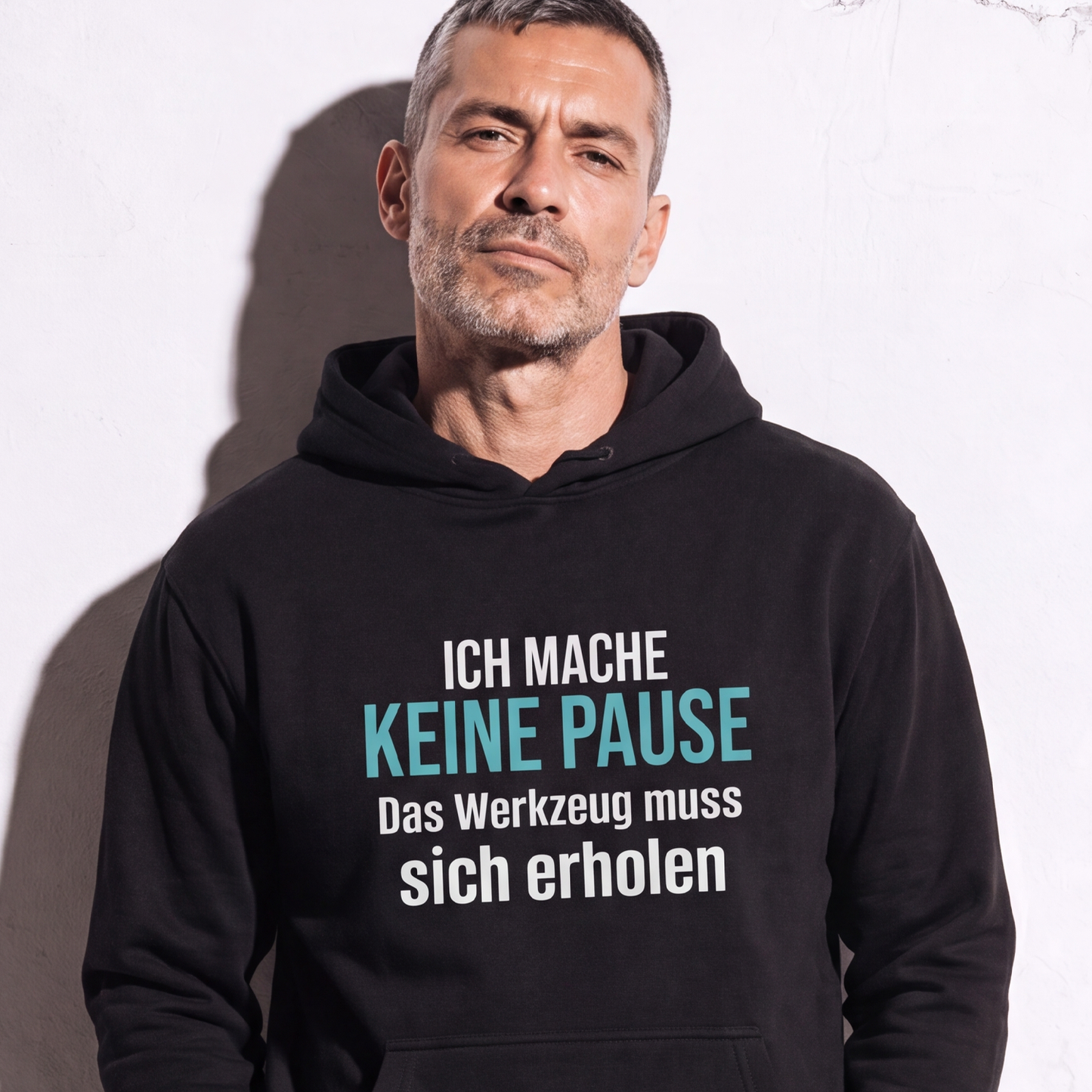 Ich mache keine Pause, Unisex Hoodie
