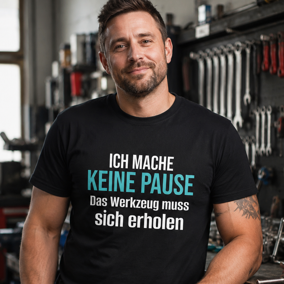 Ich mache keine Pause, Unisex T-Shirt