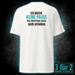 Ich mache keine Pause, Unisex T-Shirt Rücken
