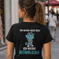 Ich werde nicht älter, Unisex T-Shirt Rücken