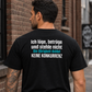 Keine Konkurrenz, Unisex T-Shirt Rücken