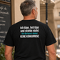 Keine Konkurrenz, Unisex T-Shirt Rücken