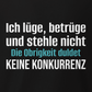 Keine Konkurrenz, Unisex Hoodie