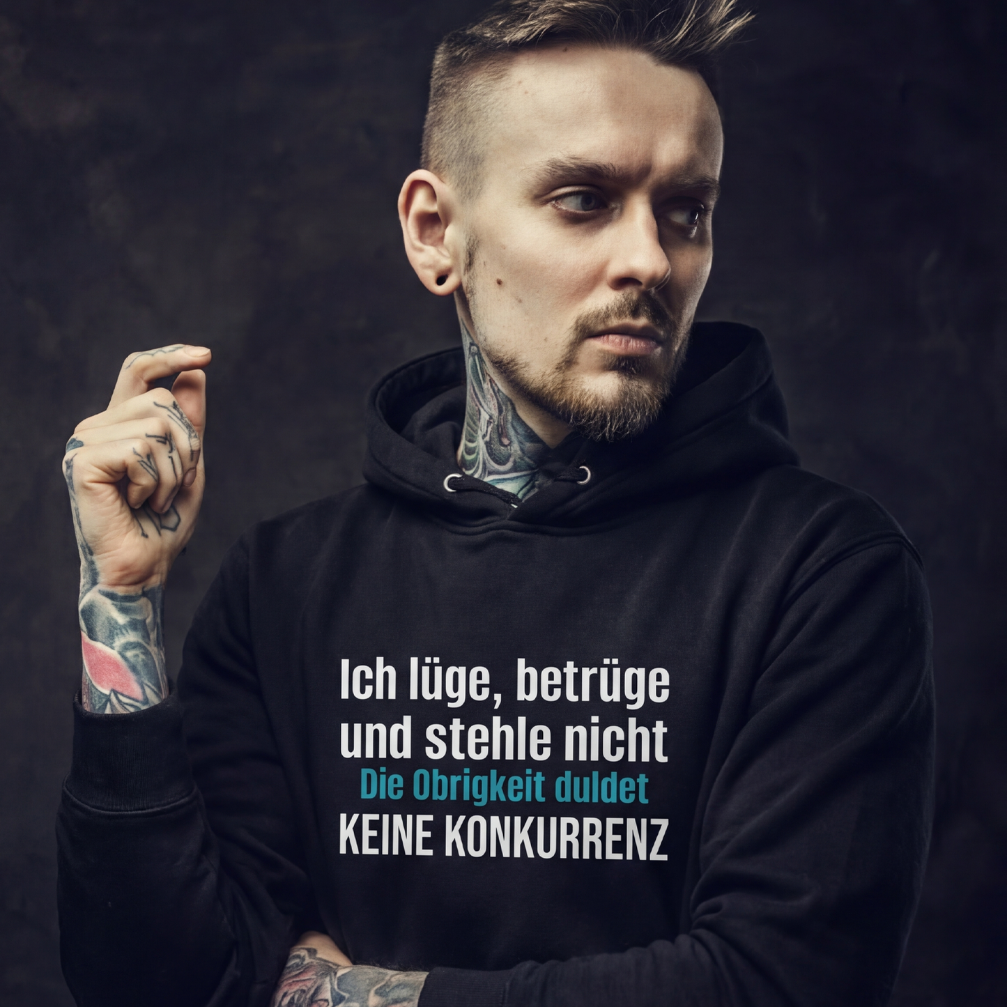 Keine Konkurrenz, Unisex Hoodie