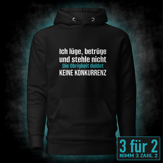 Keine Konkurrenz, Unisex Hoodie