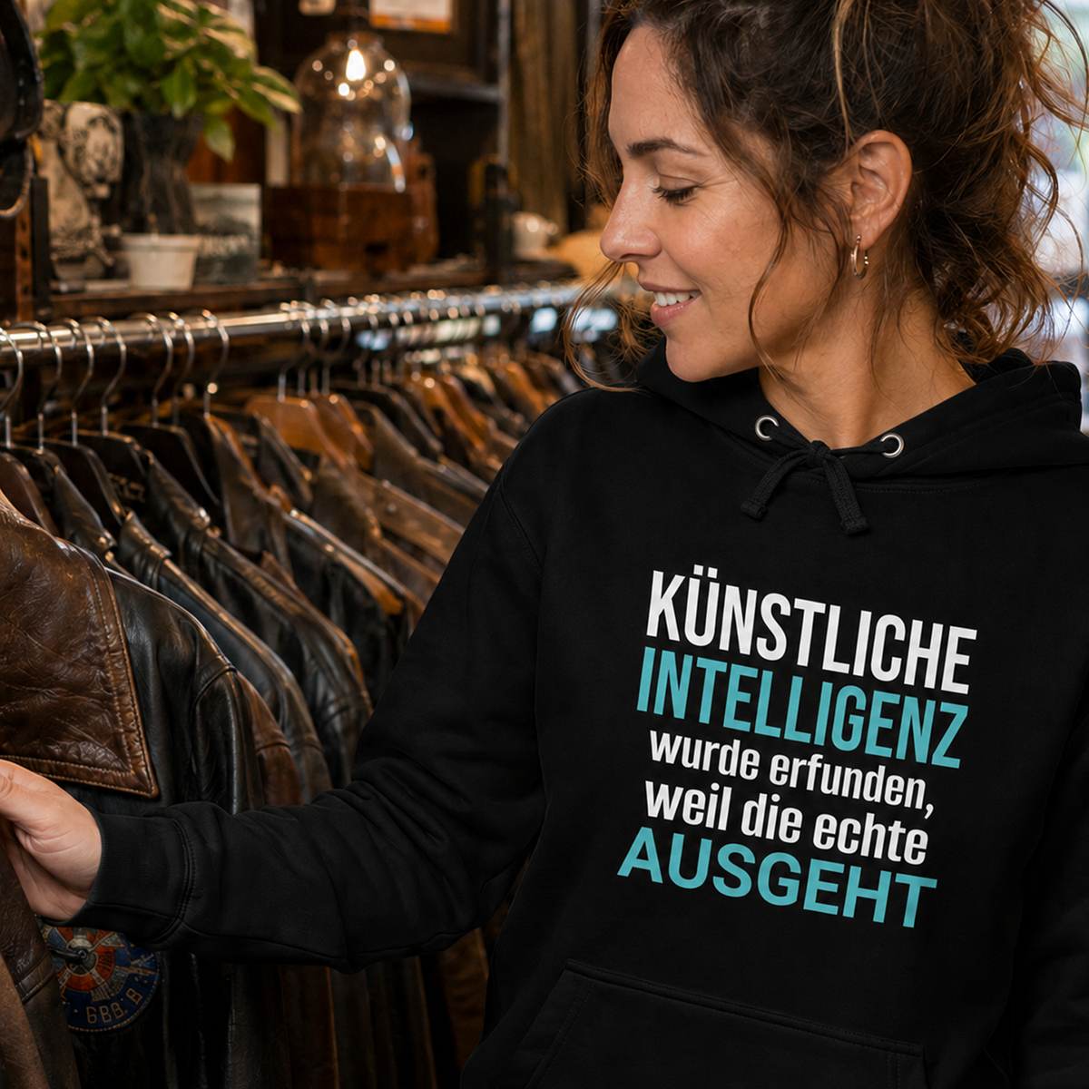 Künstliche Intelligenz, Unisex Hoodie