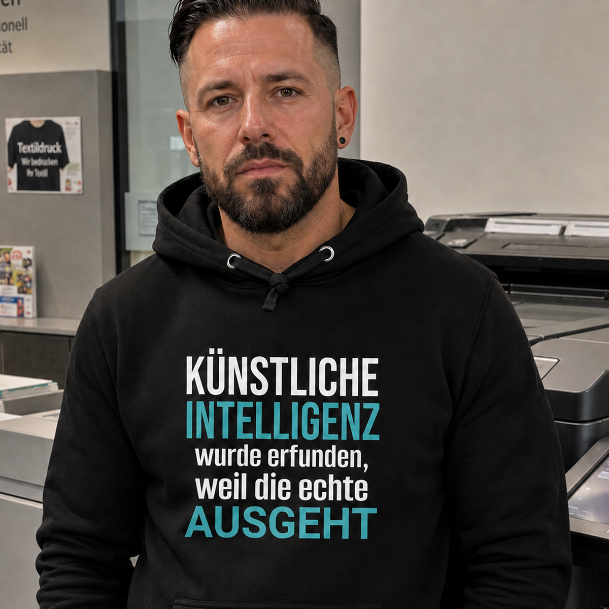 Künstliche Intelligenz, Unisex Hoodie
