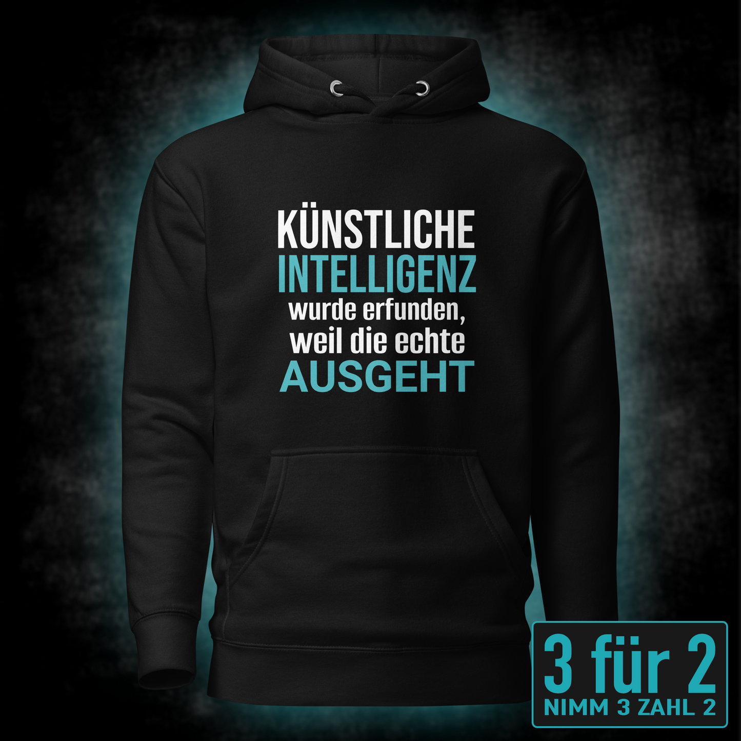 Künstliche Intelligenz, Unisex Hoodie