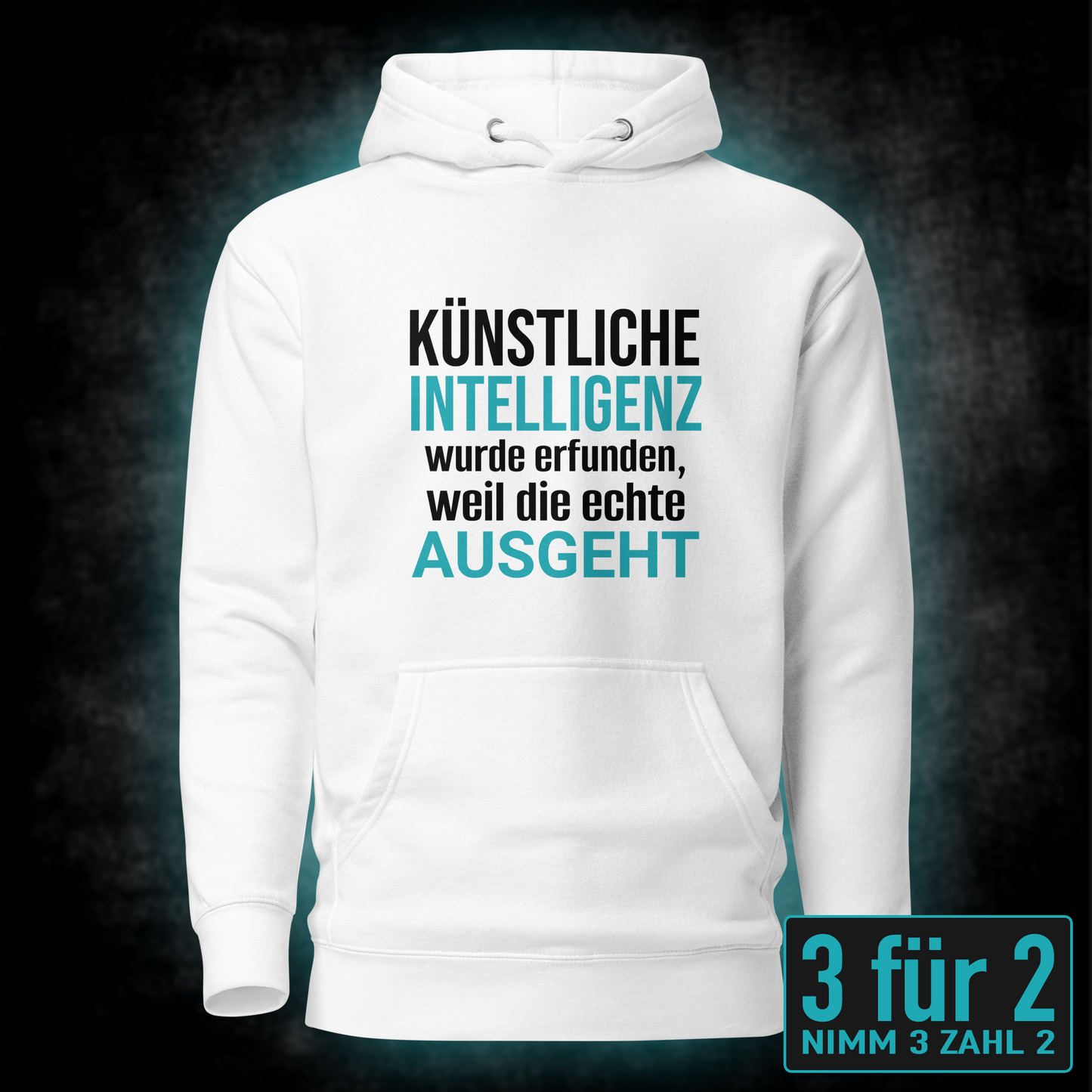 Künstliche Intelligenz, Unisex Hoodie