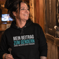 Mein Beitrag zum Gendern, Unisex Hoodie