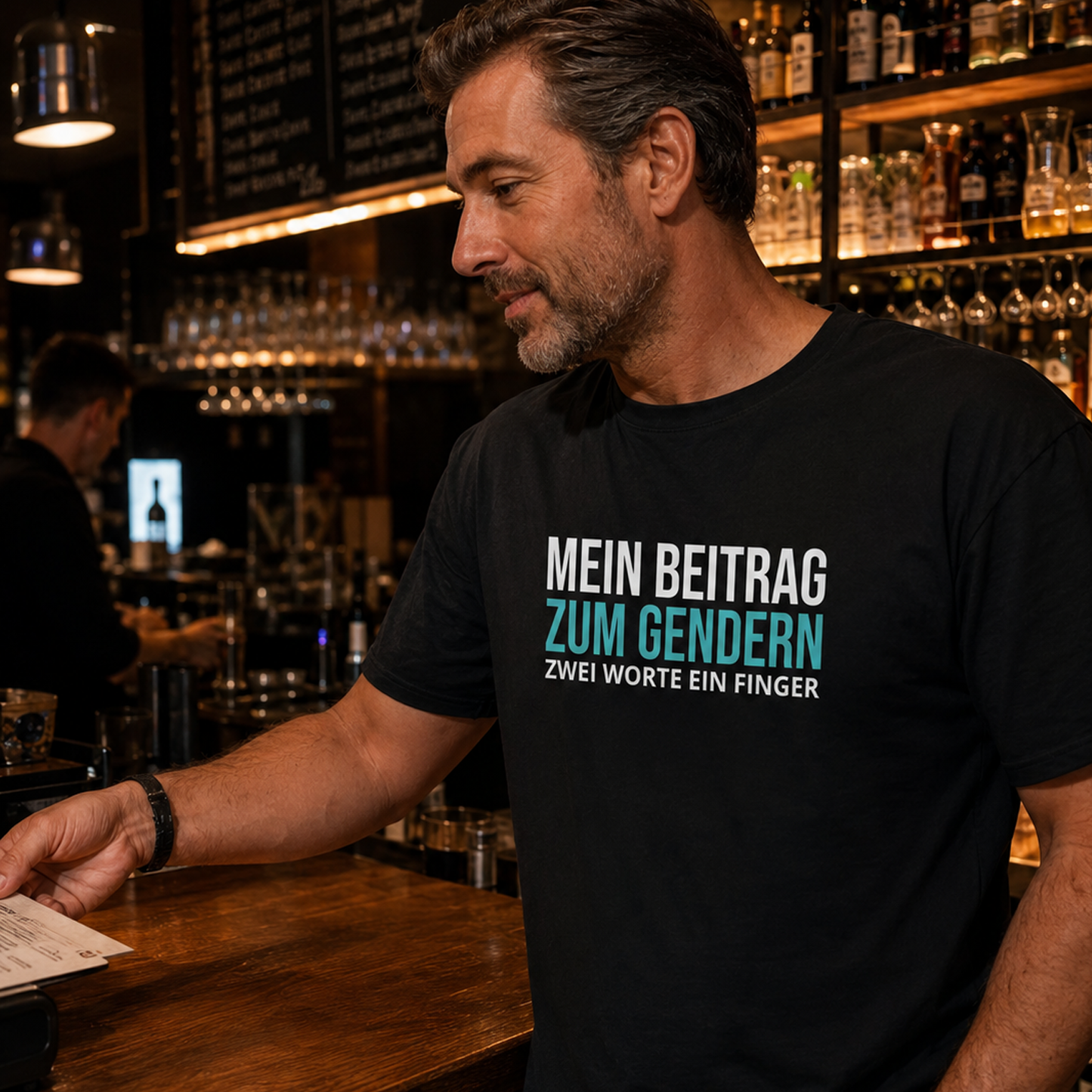 Mein Beitrag zum Gendern, Unisex T-Shirt