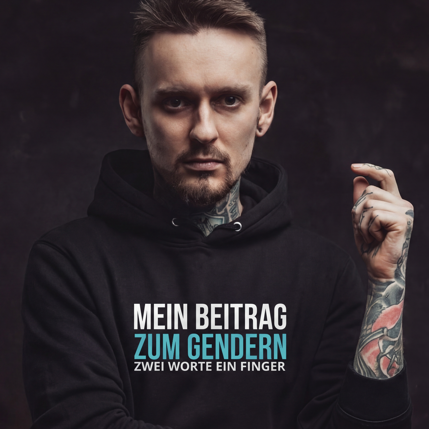 Mein Beitrag zum Gendern, Unisex Hoodie