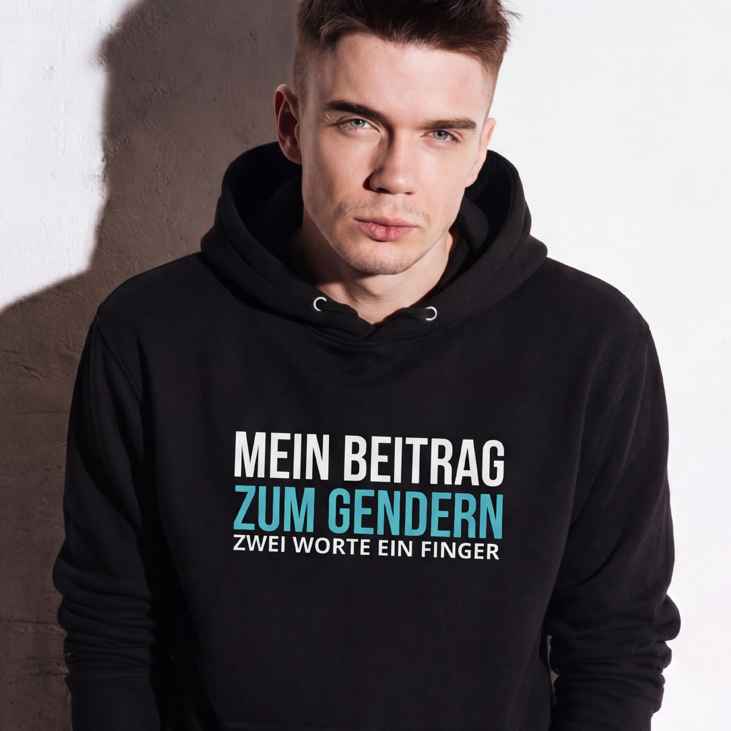 Mein Beitrag zum Gendern, Unisex Hoodie