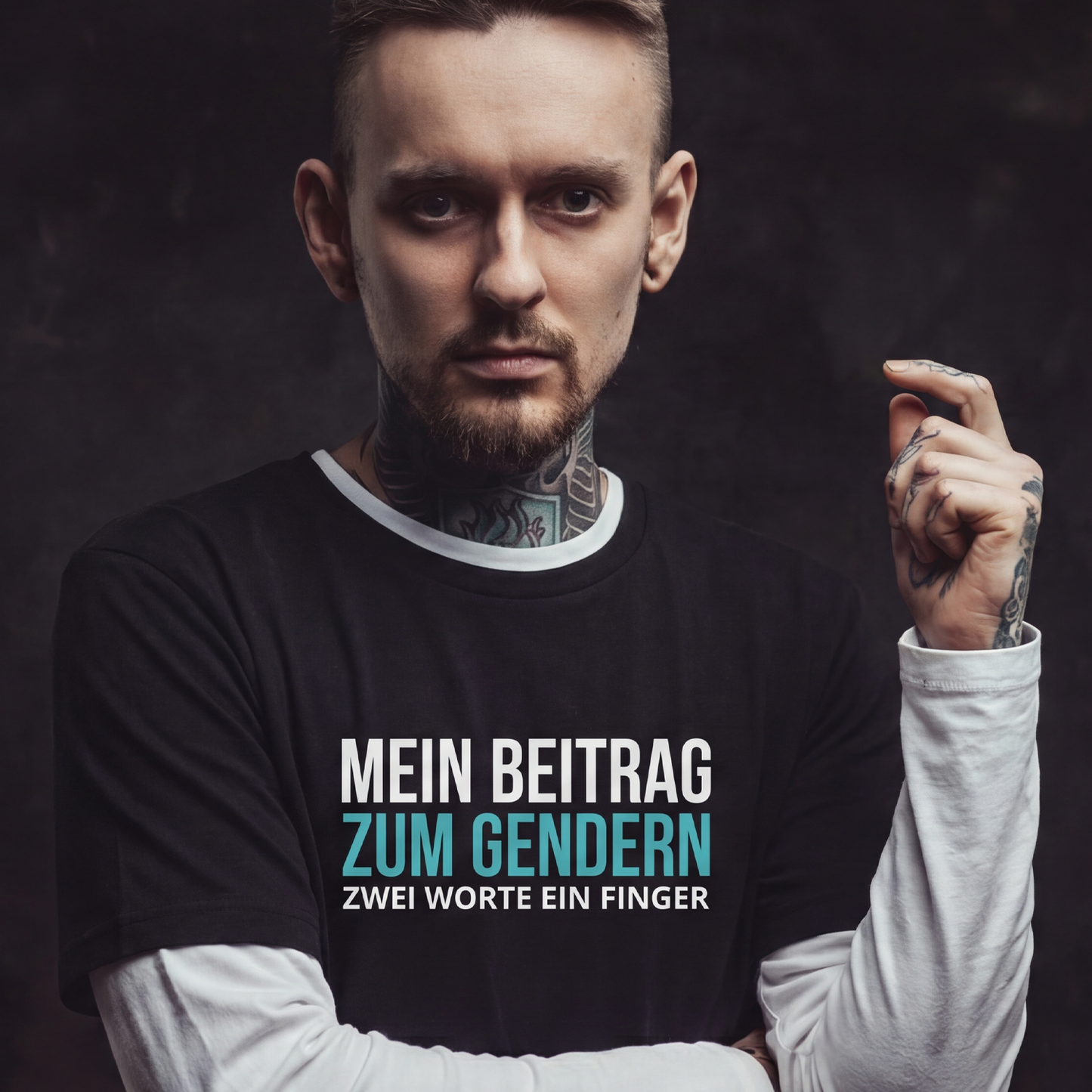 Mein Beitrag zum Gendern, Unisex T-Shirt