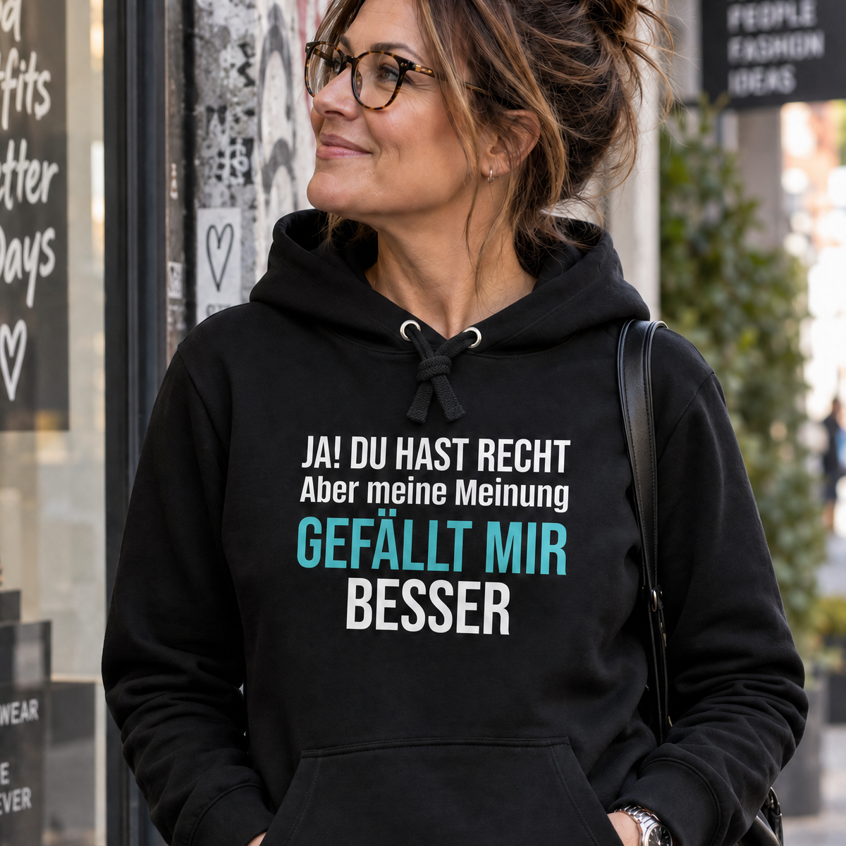 Meine Meinung, Unisex Hoodie