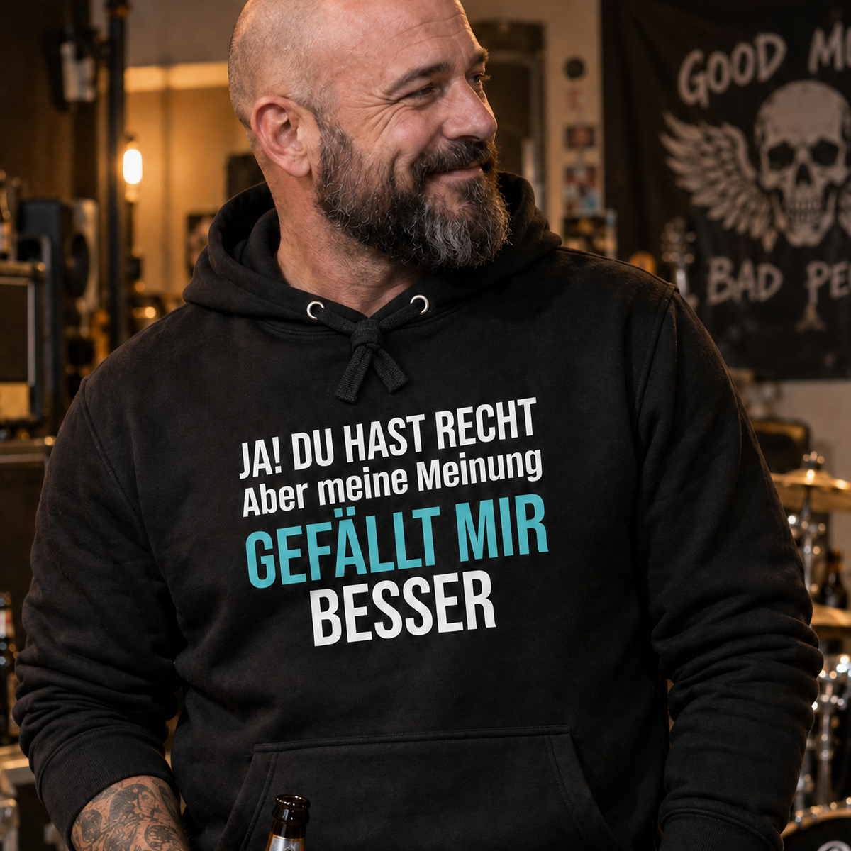 Meine Meinung, Unisex Hoodie