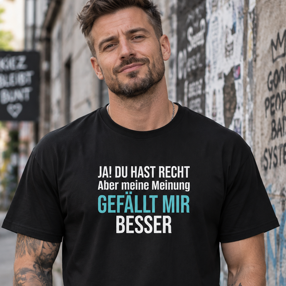 Meine Meinung, Unisex T-Shirt