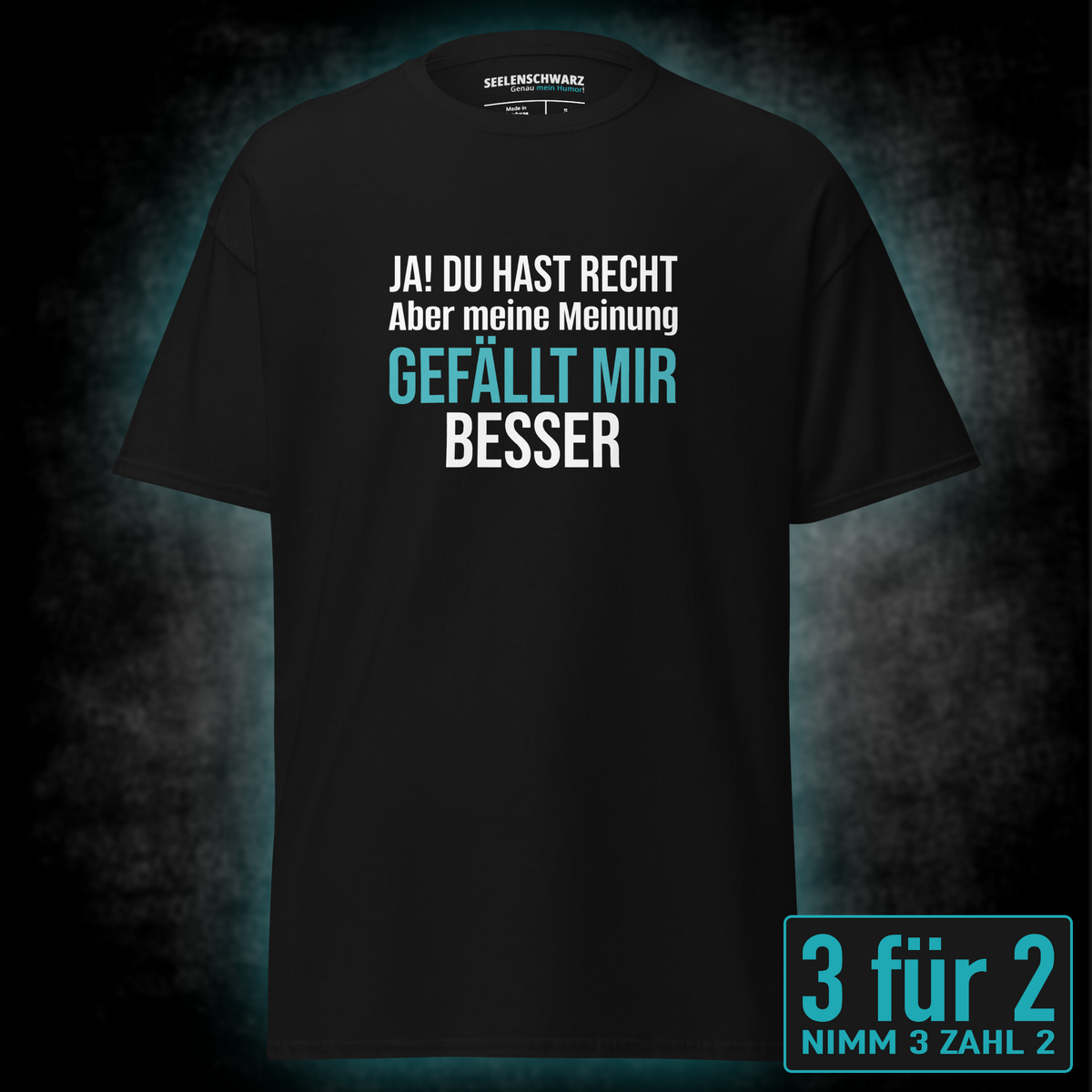 Meine Meinung, Unisex T-Shirt