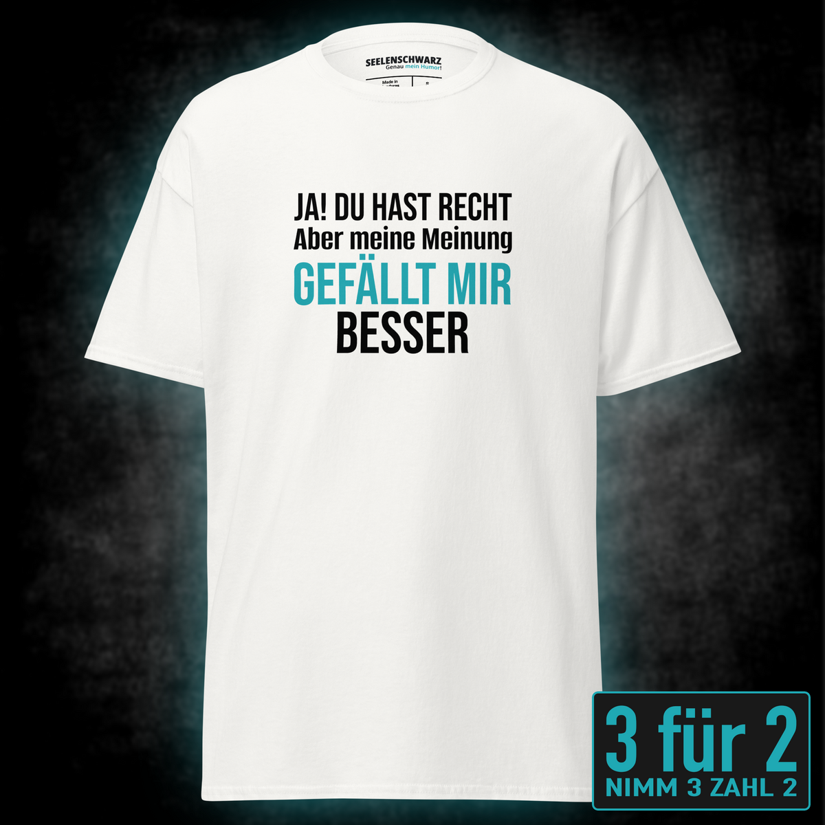 Meine Meinung, Unisex T-Shirt