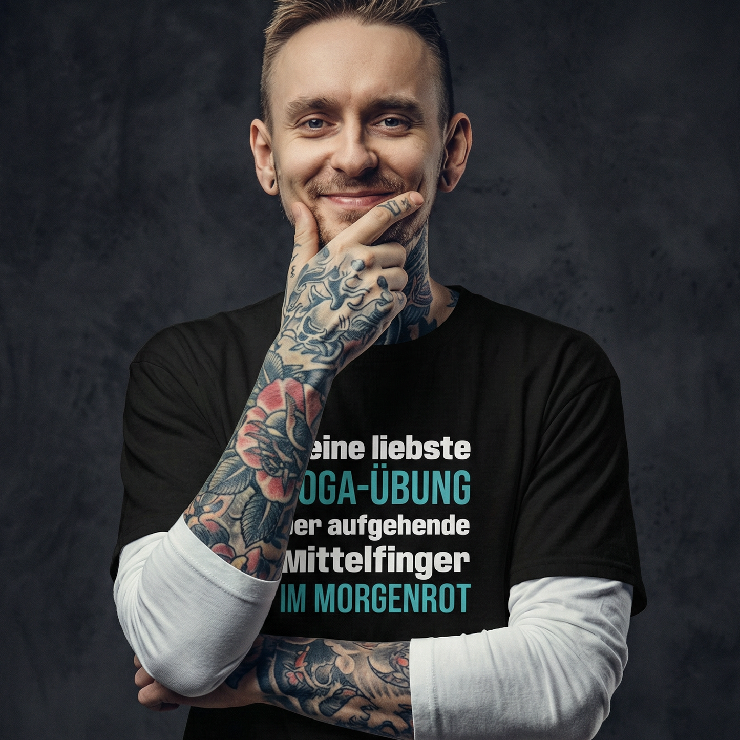 Meine liebste Yoga-Übung, Unisex T-Shirt
