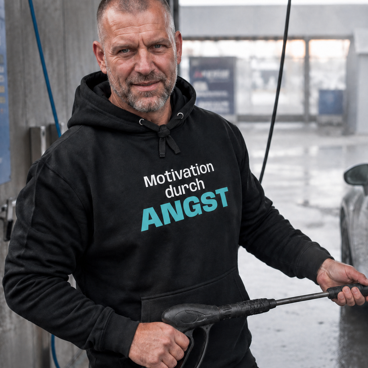 Motivation durch Angst, Unisex Hoodie