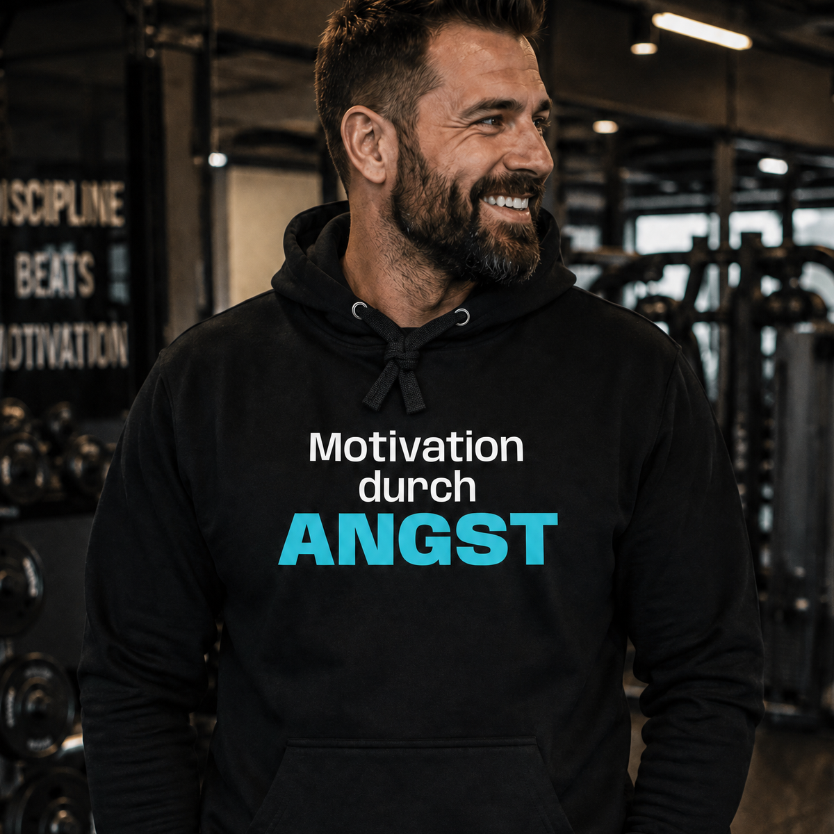 Motivation durch Angst, Unisex Hoodie