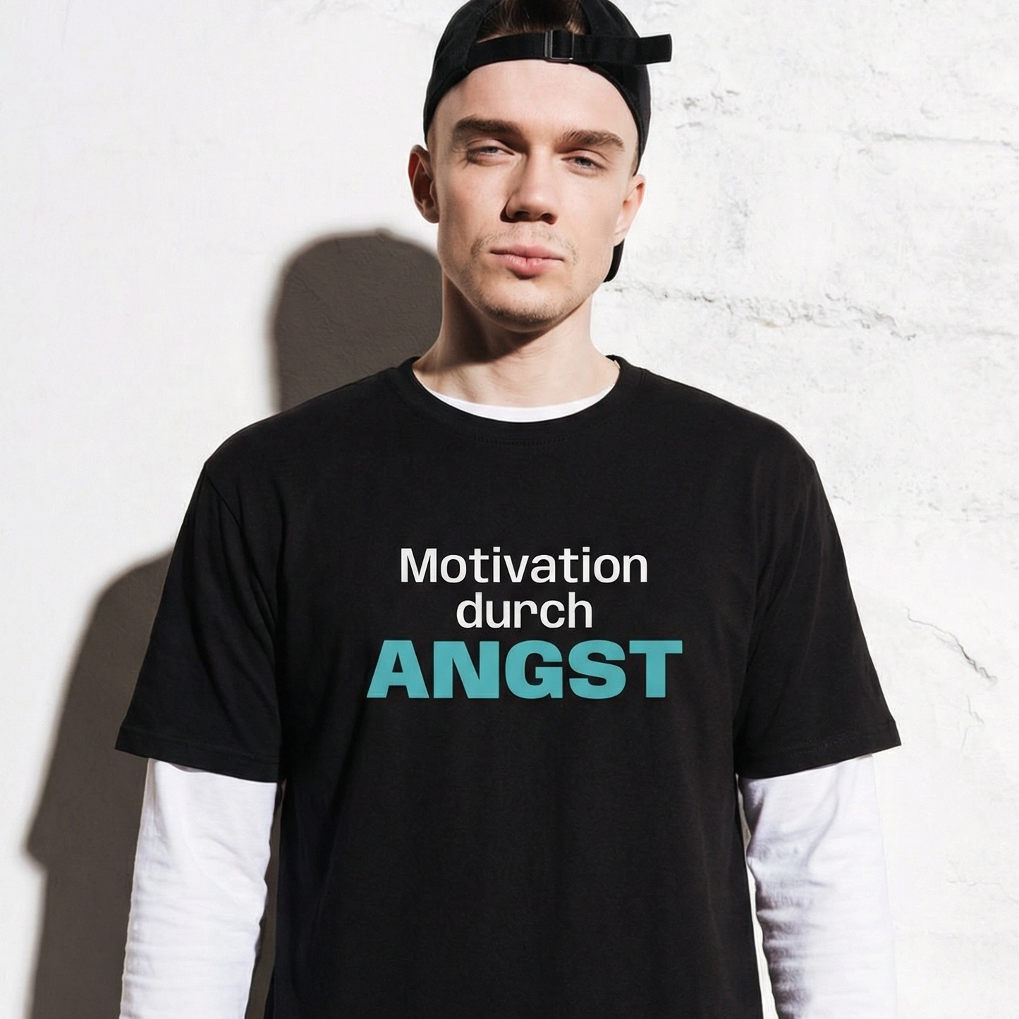 Motivation durch Angst, Unisex T-Shirt