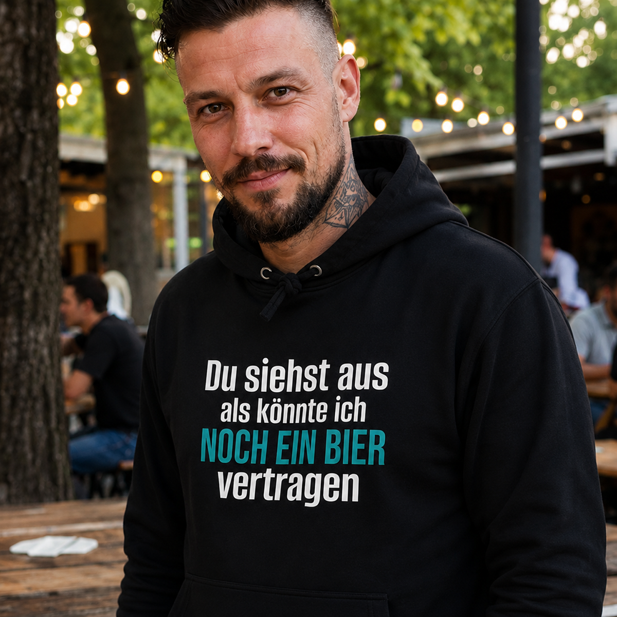 Noch ein Bier, Unisex Hoodie