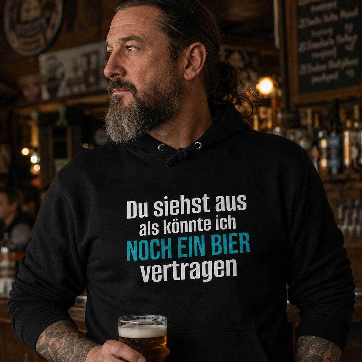 Noch ein Bier, Unisex Hoodie
