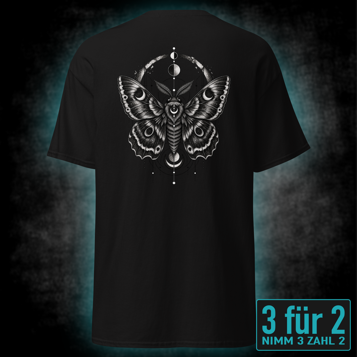 Noctis, Unisex T-Shirt Rücken