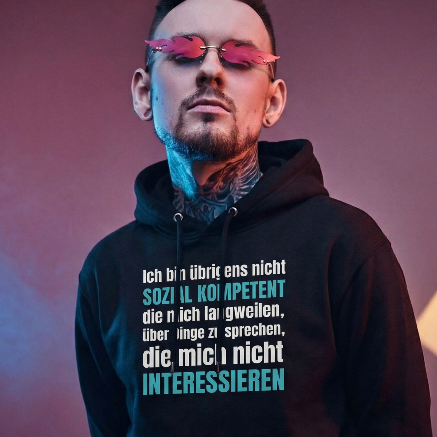 Soziale Kompetenz, Unisex Hoodie