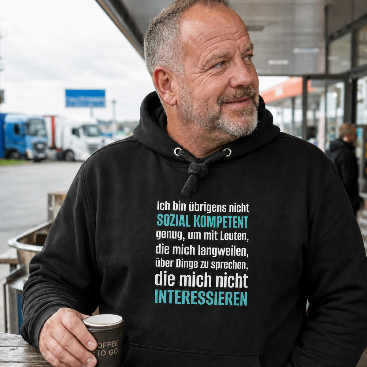 Soziale Kompetenz, Unisex Hoodie