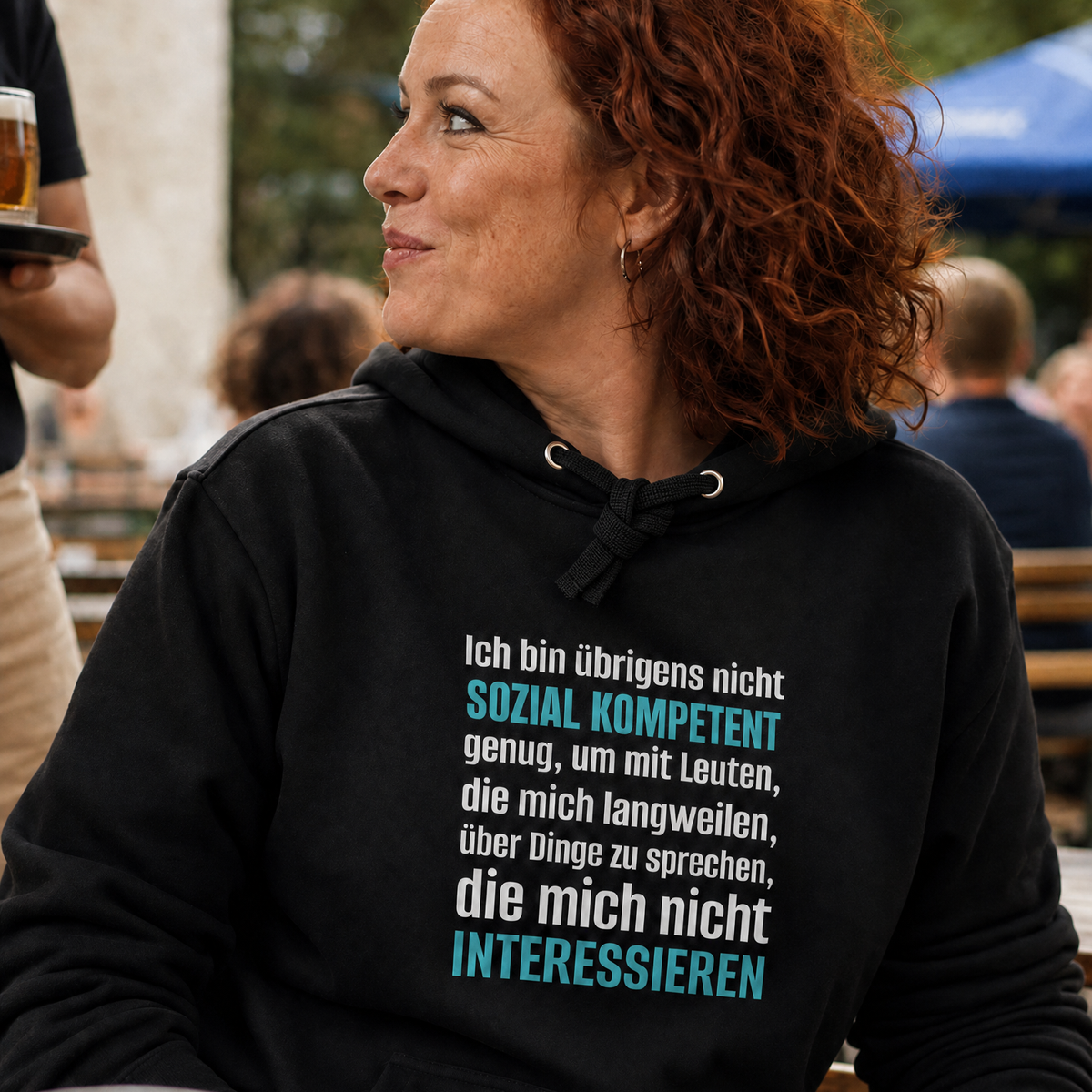 Soziale Kompetenz, Unisex Hoodie