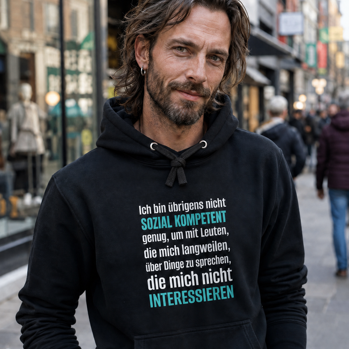 Soziale Kompetenz, Unisex Hoodie