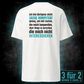 Soziale Kompetenz, Unisex T-Shirt Rücken