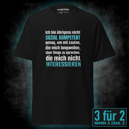 Soziale Kompetenz, Unisex T-Shirt