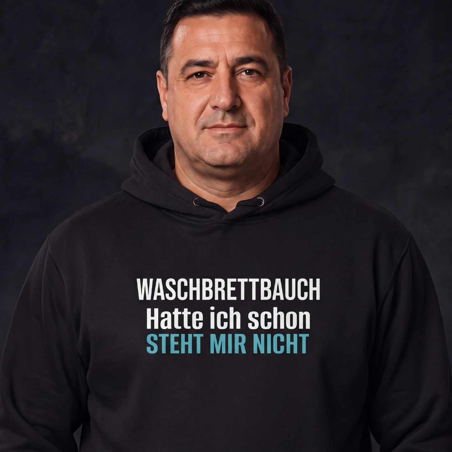 Waschbrettbauch, Unisex Hoodie